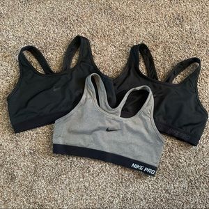 NIKE Dry Fit Sports Bras (set of 3)